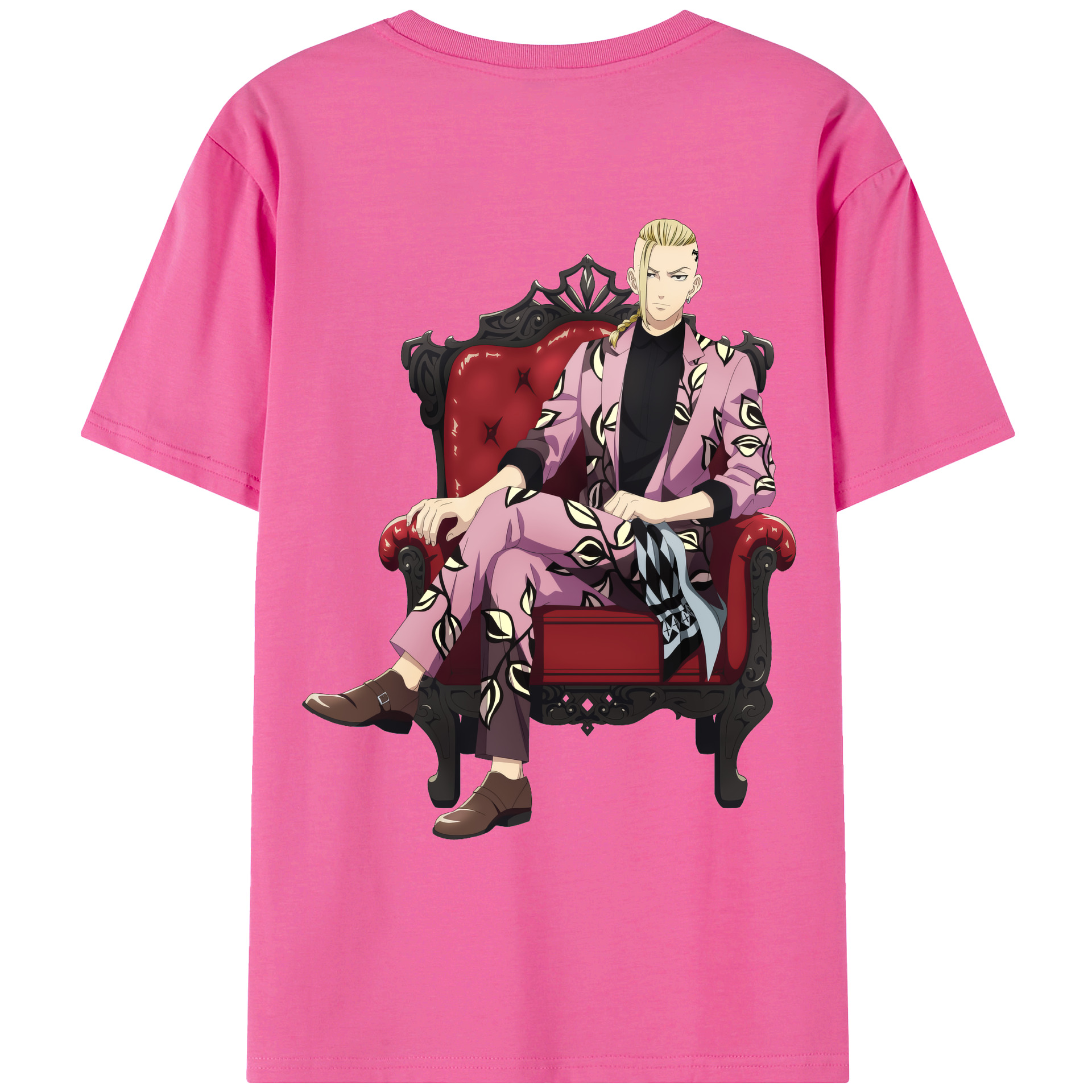 （画像用） 東京リベンジャーズ Tokyo Revengers レディース半袖Tシャツ(バックプリント)
